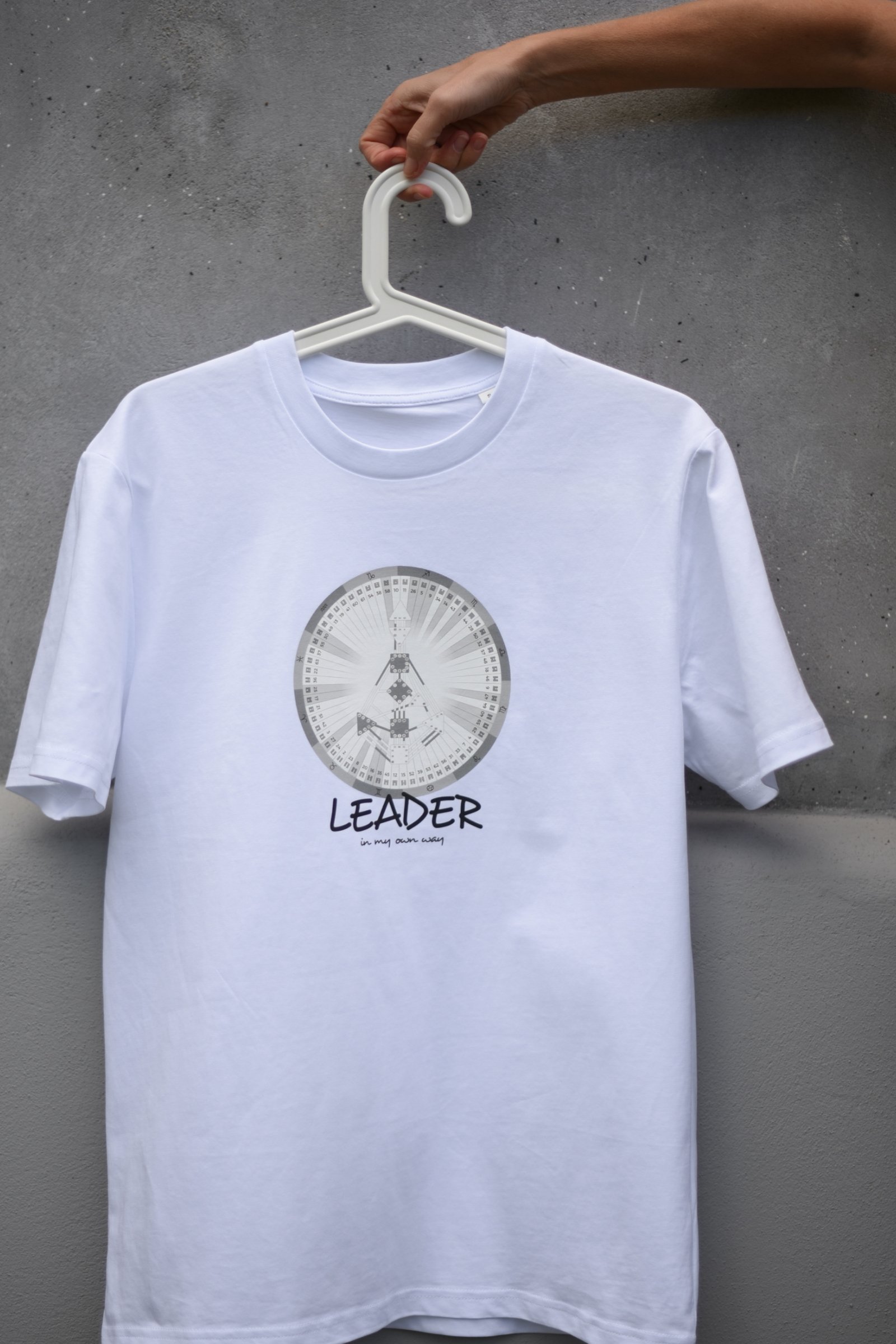 Marškinėliai „Leader in my own way", pilkas karjeros potencialo žemėlapis + PDF aprašas - Image 2