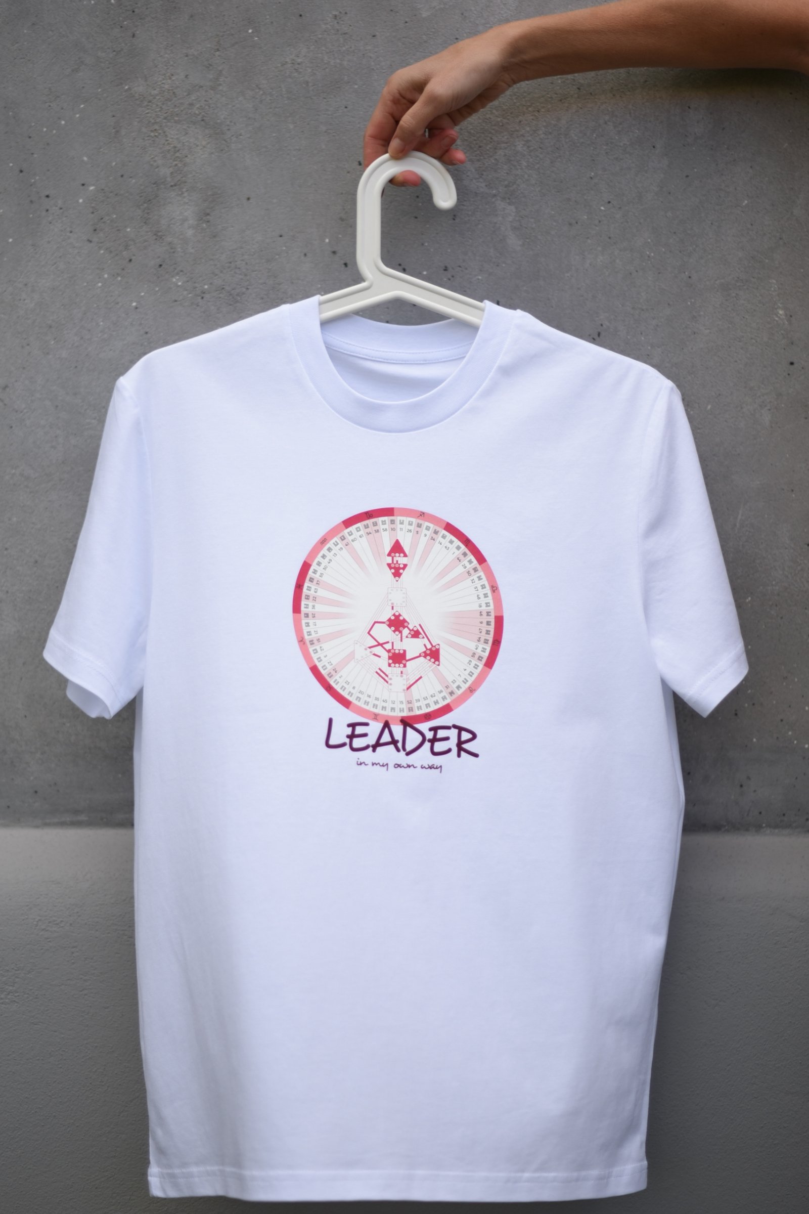 Marškinėliai „Leader in my own way", rožinis karjeros potencialo žemėlapis + PDF aprašas - Image 2